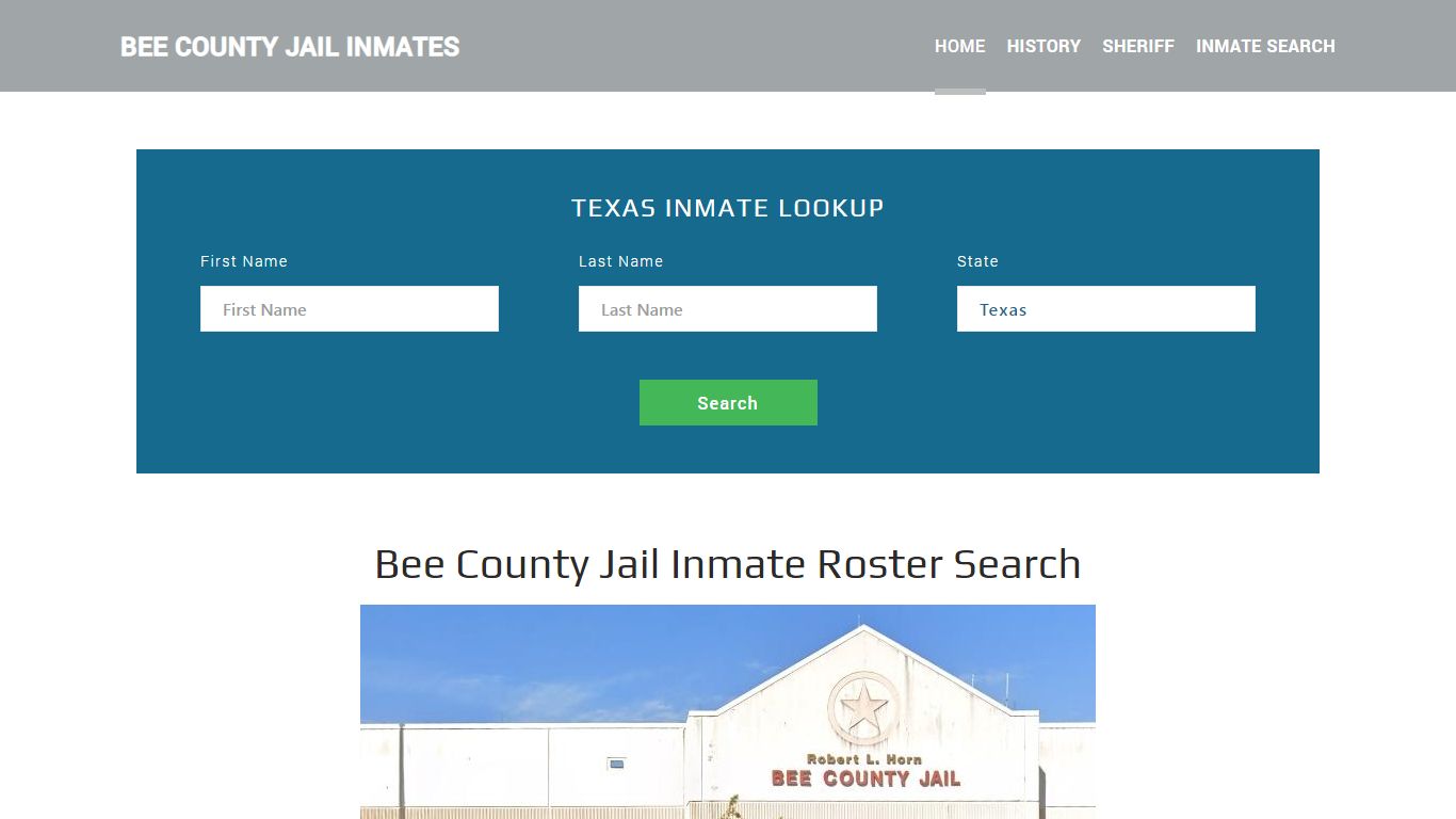 Bee County Jail Inmate Roster Lookup, Beeville, TX